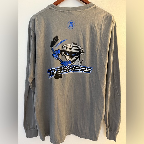 Barstool Comfort Colors Men’s Long Sleeve T-Shirt Danbury Thrashers - Picture 2 of 4